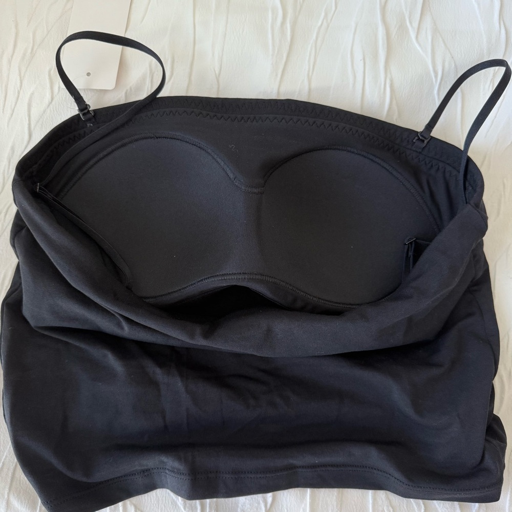 NEW WITH TAGS Uniqlo Airism Cotton Cropped Bra Tube Top - Picture 4 of 4
